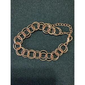 Gold Tone Chain Link Bracelet